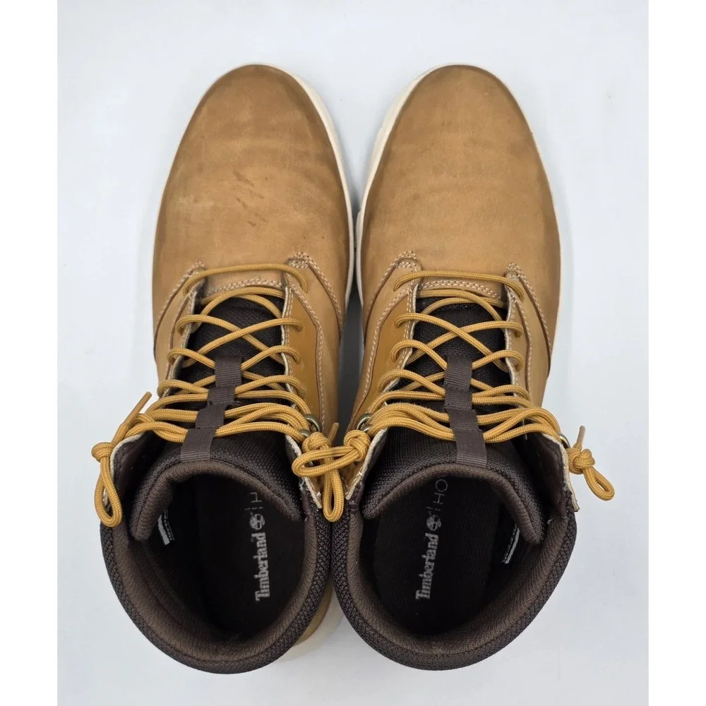Timberland Graydon Mid Chukka Boots Tan Mens 11.5 Lightweight Sneaker Boot